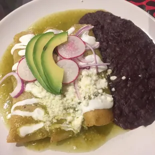 Enchiladas Verdes