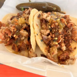 Tripas taco