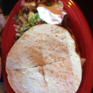 a plate of food