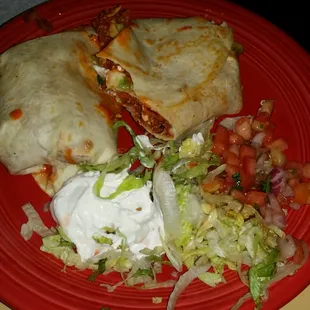 Mexican breakfast burritos