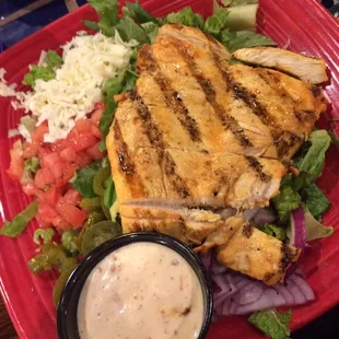 Chipotle Chicken Salad. Yummy!