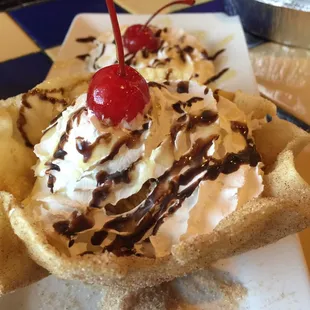 Fried ice cream-yummy