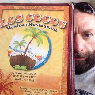 Los Cocos menu... huge selection