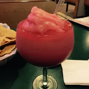 Jumbo strawberry margarita