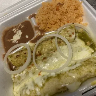 Enchilada verdes