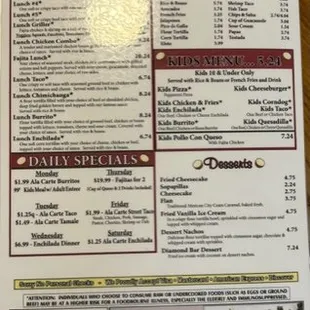 menu, sushi and sashimi