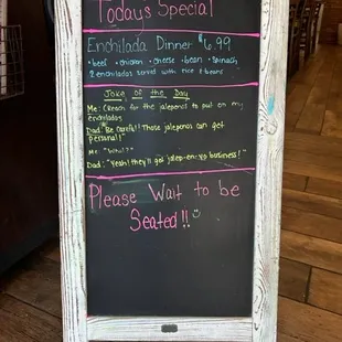 Daily Specials