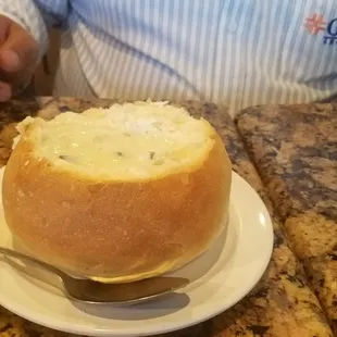 Mexican style clam chowder.