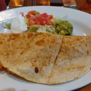 Shrimp quesadilla