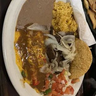 El Guerra combo plate