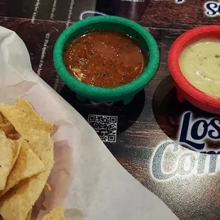 Chips and salsas