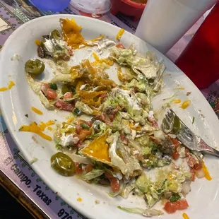 The best nacho plate I've ever mfn had.