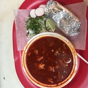 Menudo con pata