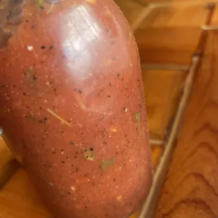 Check out the salsa detail.... Full of love. You can see it