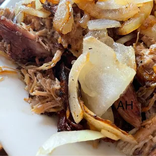 Carnitas - extreme close up edition. So dang good