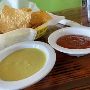 That green salsa is something special.  Wow.  Red ain't bad either.