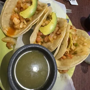 Baja fish tacos