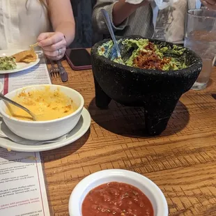 Guac and queso