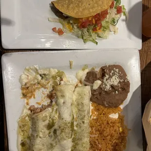 Sour Cream Chicken Enchiladas