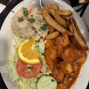 Camarones a la Diabla