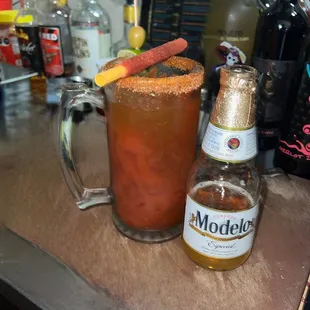 Micheladas.