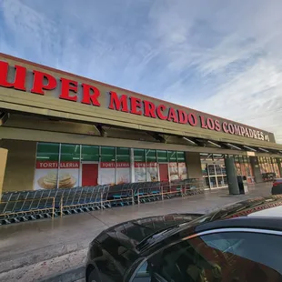 the front of the store
