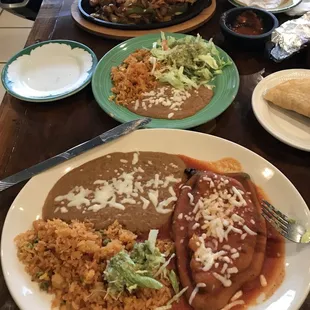 My dinner, L5, Pepe&apos;s, Chili Relleno &amp; Beef Taco