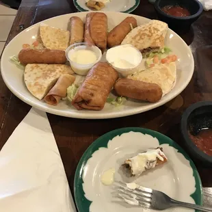 Our Appetizer, &apos;The Sampler&apos;