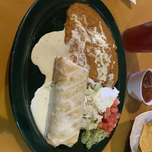 Chimichanga Lunch