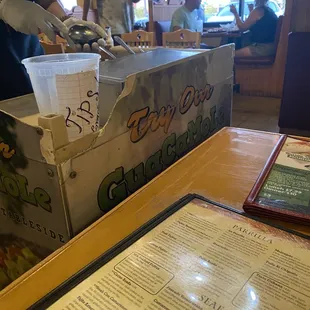 Table side Guacamole Fresco