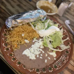 Rice and beans for Fajitas