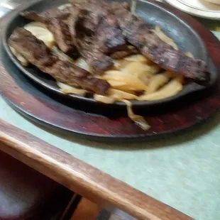 The fajitas are the bomb