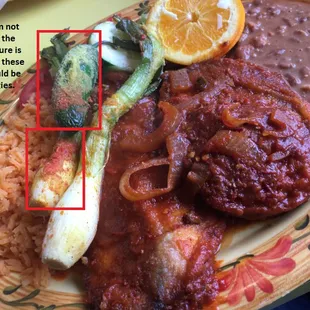 Picture illustrating the unknown salt mixture used to dredge these what should be, tasty veggies.