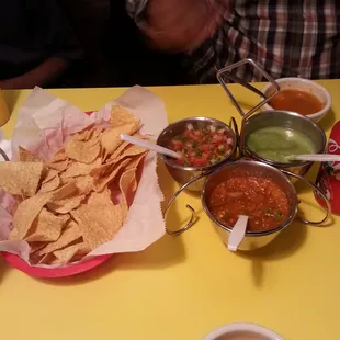 Chips &amp; Salsa as soon as we sat