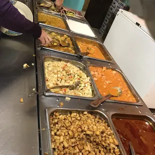 Papa con chorizo etc