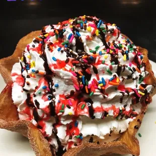 waffles, food