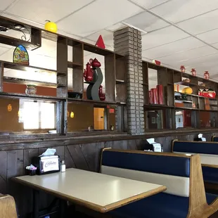 the interior of a restaurant