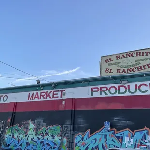 In the parking lot of El Ranchito Market on Foothill and 23rd Avenue