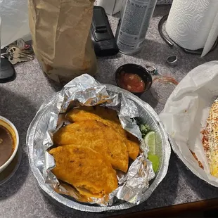 Birria tacos and a side of Elotè