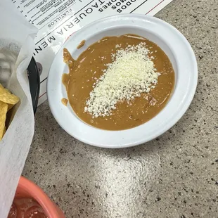 Bean Dip (on the house)