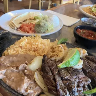 Fajitas Steak &amp; Shrimp