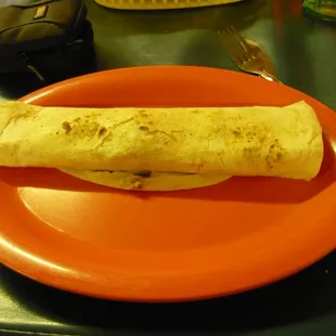 Green Chile Burrito  - Los Compas #3  Las Cruces, NM