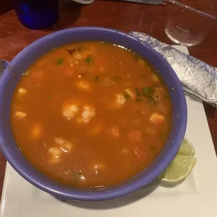 Caldo de camaron