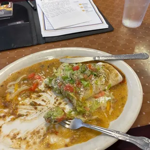 Los Compas burrito very good.