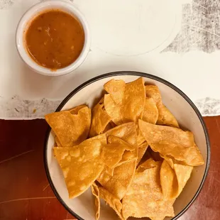 Dine in. Free chips &amp; salsa