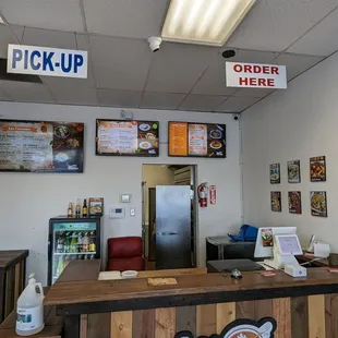 Order at the counter.