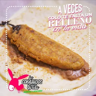 a tortilla
