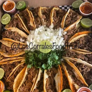 a box of tacos