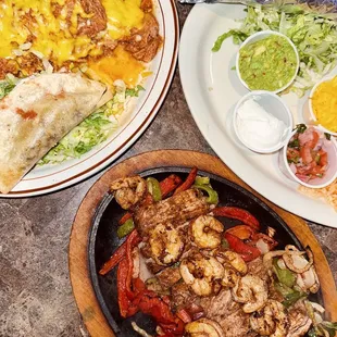 Surf &amp; Turf Fajitas