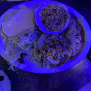 See the top left? That's the "quesadilla"